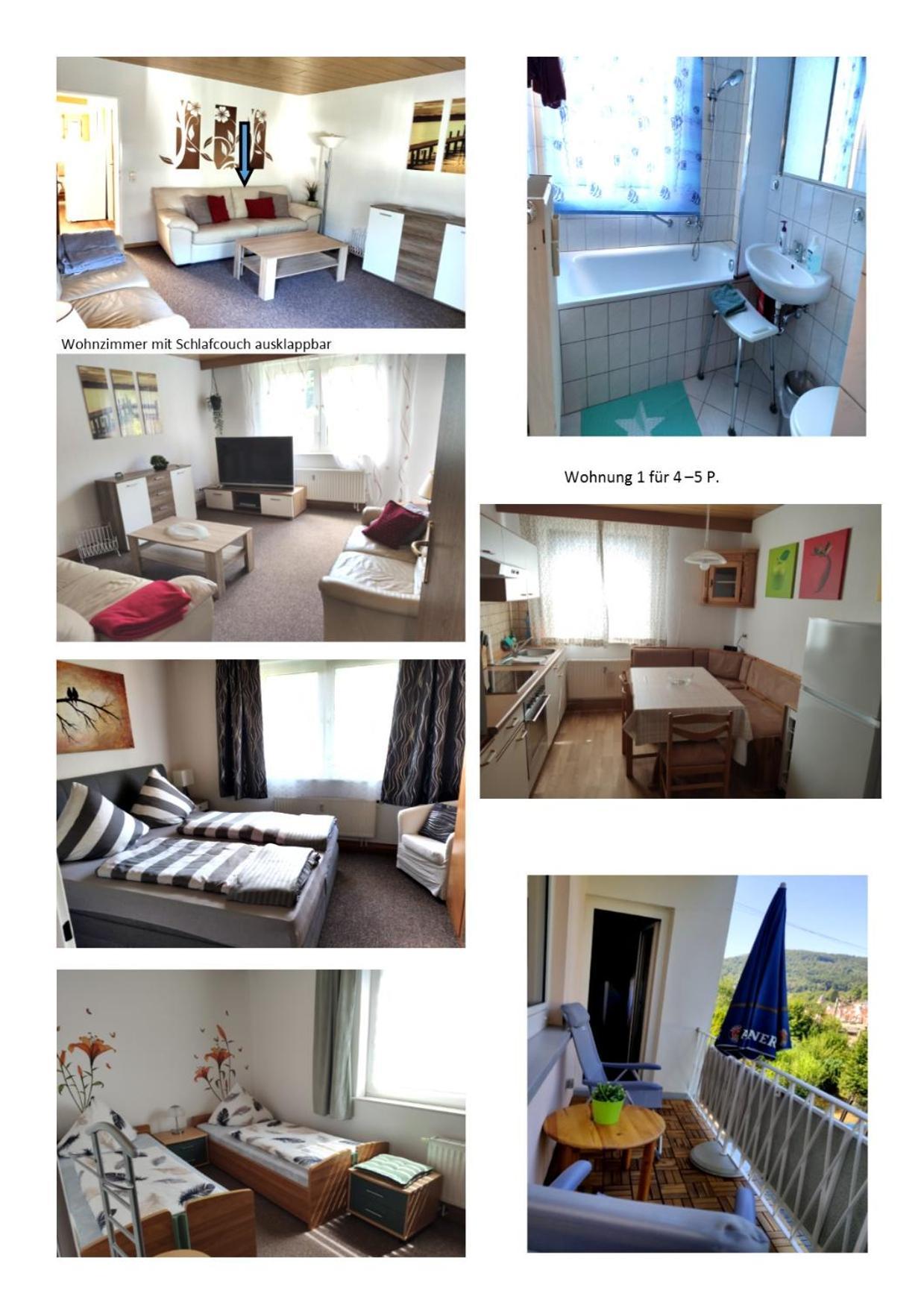 Ferienwohnung Christel Hirschhorn-Neckar Buitenkant foto